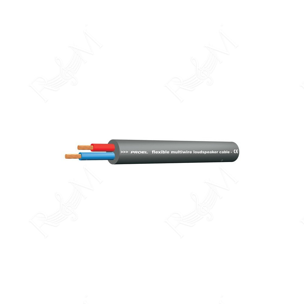 Cavo ultra-flessibile a 2 conduttori twistati per diffusori acustici passivi