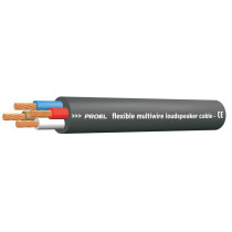 Cavo ultra-flessibile a 4 conduttori twistati per diffusori acustici passivi