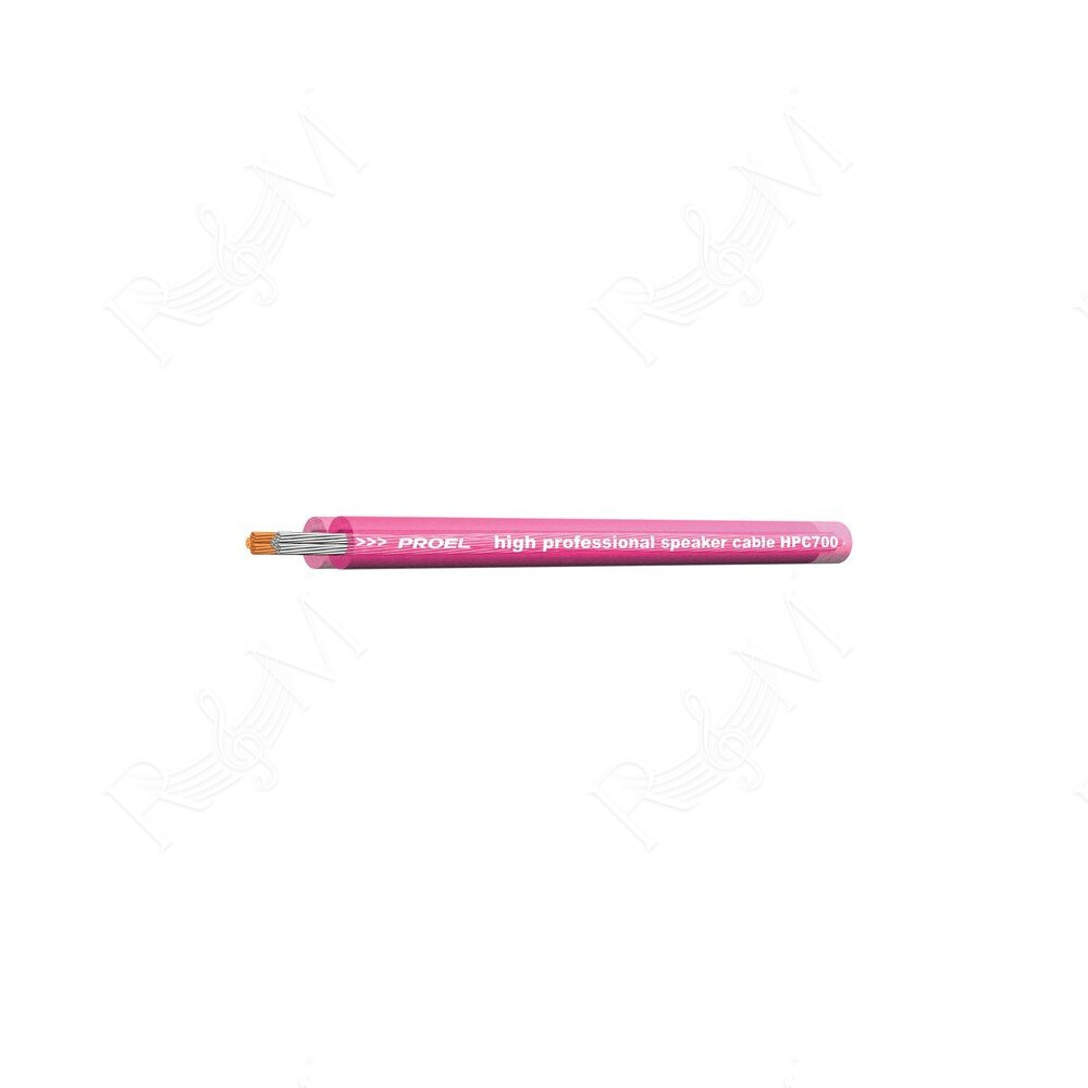 Cavo professionale piatto a 2 conduttori con guaina esterna in PVC flessibile