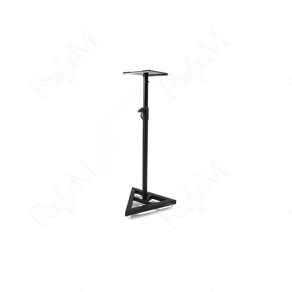 Supporto per monitor 'near-field' a base triangolare.