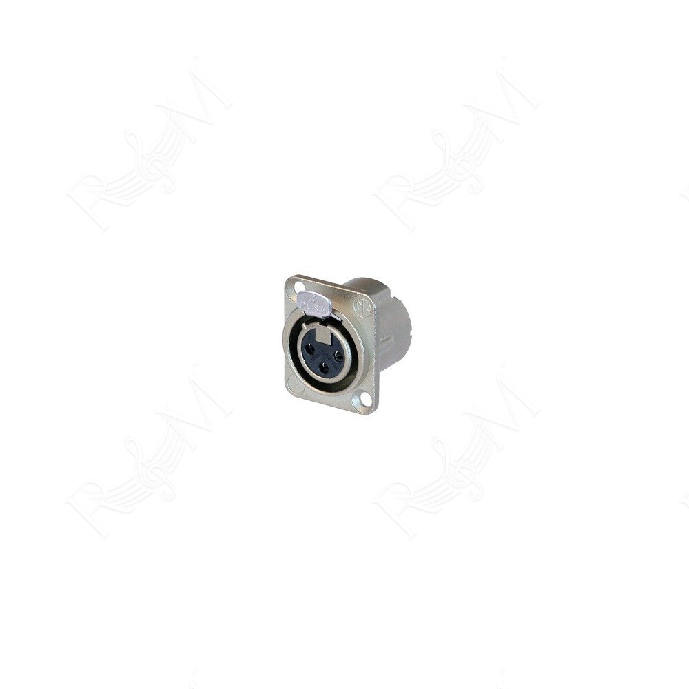 Nuova presa da pannello NEUTRIK XLR 3P in alluminio anodizzato.
