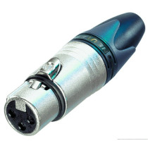 Presa volante NEUTRIK XLR, 3 poli.