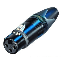 Presa volante NEUTRIK XLR, 3 poli.
