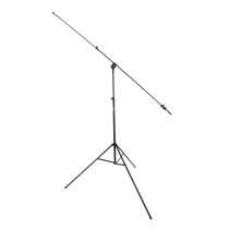 Asta professionale di grandi dimensioni a giraffa telescopica per microfono.