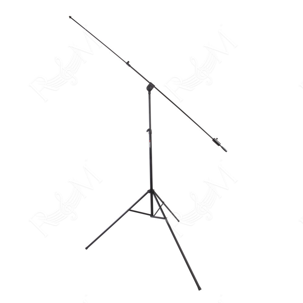 Asta professionale di grandi dimensioni a giraffa telescopica per microfono.