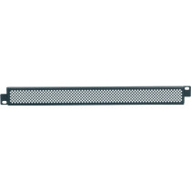 Pannello di protezione/sicurezza 1 unità rack 19' con rete metallica anti-intrusione.
