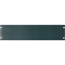 Pannello cieco 3 unità rack 19'.