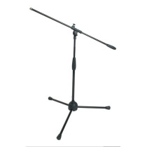 Asta nana a giraffa per microfono, con base tripoide in nylon .