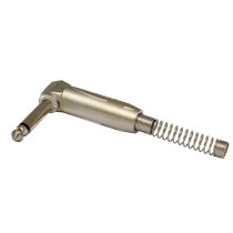 Nuovo Jack Mono professionale ad angolo 90° Ø 6,3mm.-1/4” interamente in metallo.