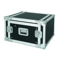 Custodia COMBO 19' 6U con portamixer 10U regolabile in altezza, profondità utile corpo 45 cm.