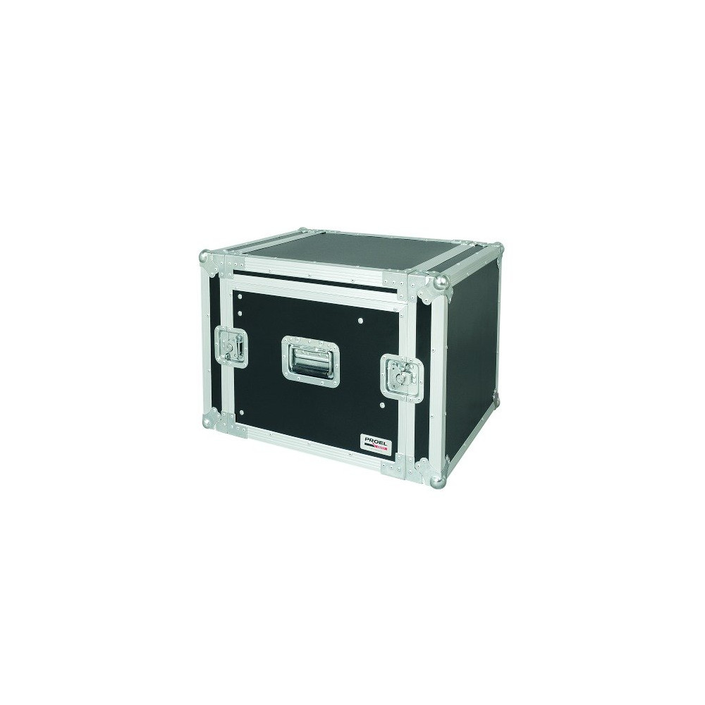 Custodia combo 19” 8U con portamixer 10u regolabile in altezza, profondità utile corpo 45cm.
