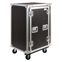 Custodia COMBO 19' 18U con portamixer 10U regolabile in altezza, profondità utile corpo 45 cm.