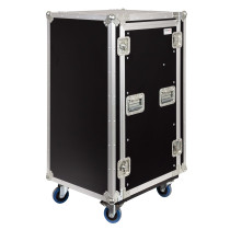 Custodia COMBO 19' 20U con portamixer 10U regolabile in altezza, profondità utile corpo 45 cm.