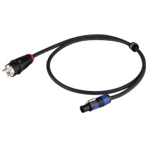 Prolunga elettrica Professionale PROEL con cavo HPC3025FG “flame retardant” 3x2.5 mm2. Disponibile in nero. Lunghezza: 2.5 m