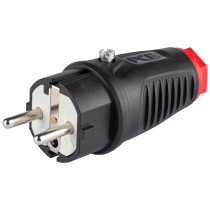Spina volante Schuko 16A - 2P+T - 230V~ - IP44 (DIN 49440).