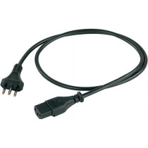 Cavo di alimentazione assemblato PROEL (3x1 mm2) con connessioni presa volante EC standard 3 poli -> spina volante EC standard 3