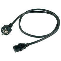 Cavo di alimentazione assemblato PROEL (3x1 mm2) con connessioni presa volante EC standard 3 poli -> spina volante SCHUKO 16A. L