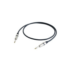 Cavo professionale per strumenti con connessioni spina jack Mono Ø 6.3 mm PROEL/S2CPROBK - HPC110BK - S2CPROBK. Lunghezza: 2 met