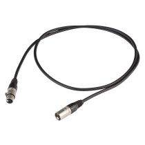 Cavo professionale bilanciato con connessioni presa volante XLR 3P PROEL - spina volante XLR PROEL 3P/XLR3FV - HPC210 - XLR3MV. 