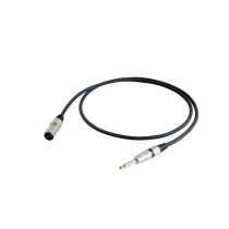Cavo professionale sbilanciato con connessioni spina jack Mono Ø 6.3 mm PROEL - spina volante XLR 3P PROEL/ S2CPROBK - HPC210BK 