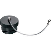 Tappo di chiusura per presa con innesto a baionetta, N. 25 contatti.