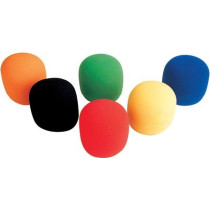 Set di n. 6 coperture universali in spugna per microfono.