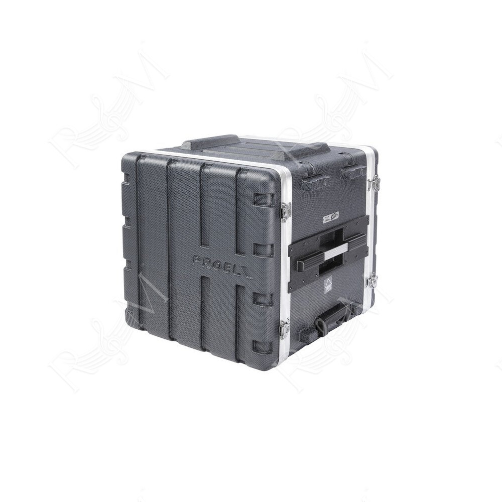 Custodia a rack 19' - 10U - realizzata in Polietilene Force, con ruote