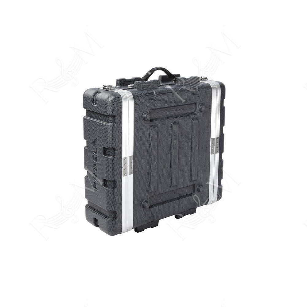 Custodia a rack 19' - 3 unità - realizzata in 'Polietilene FORCE'. Profondità interna utile: 420 mm