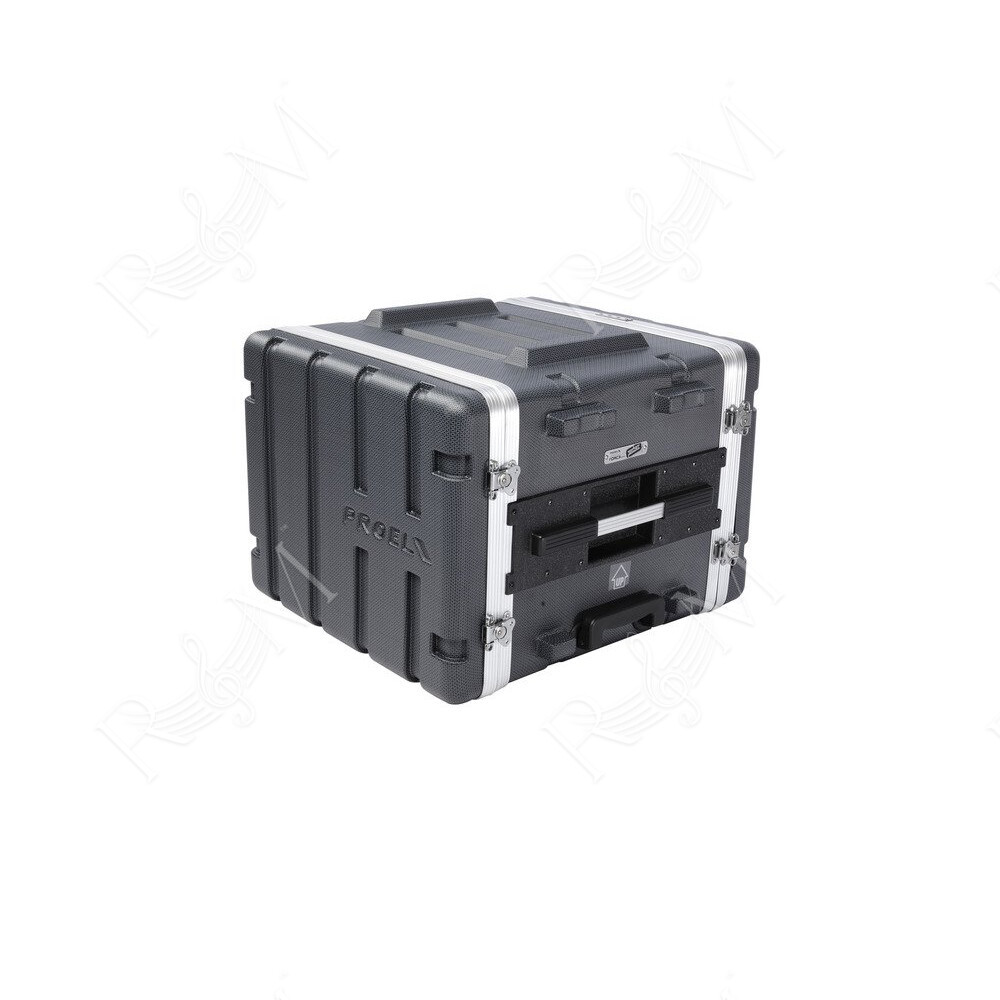 Custodia a rack 19' - 8U - realizzata in Polietilene Force, con ruote