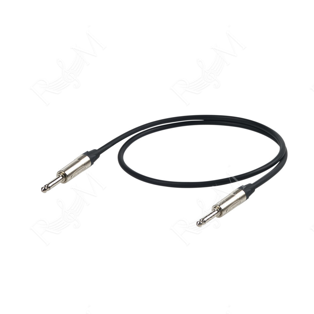 Cavo professionale per strumenti con connessioni spina jack Mono Ø 6.3 mm Neutrik/ NP2X - HPC110 - NP2X. Lunghezza: 10 metri. Co