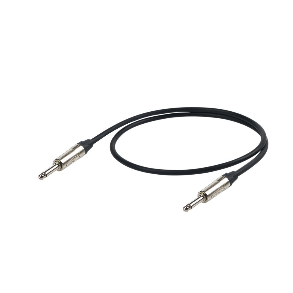 Cavo professionale per strumenti con connessioni spina jack Mono Ø 6.3 mm Neutrik/ NP2X - HPC110 - NP2X. Lunghezza: 6 metri. Col