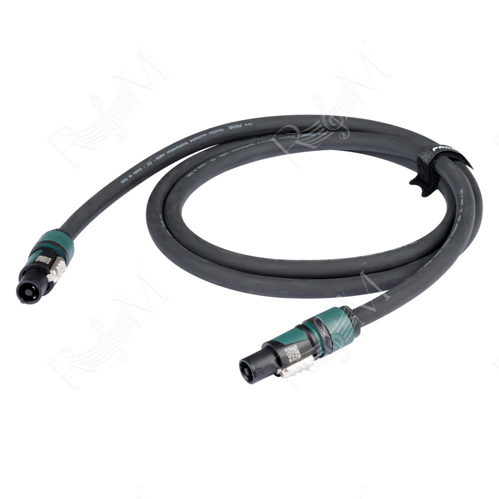 Cavo professionale per diffusori acustici passivi - 4 x 4 mm2 - con connessioni Speakon 4P Neutrik/NL4FXXWL - HPC644 - NL4FXXWL.