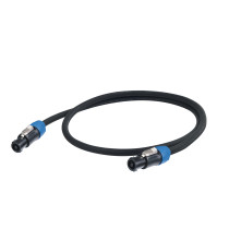 Cavo professionale per diffusori acustici passivi - sez. 4 x 4 mm2 - con connessioni Speakon 4P Neutrik/NL4FC - HPC644 - NL4FC. 