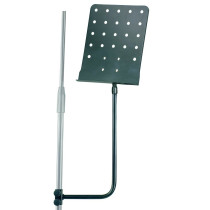 Leggio aggiuntivo per asta microfonica.