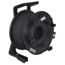 Cavo professionale PROEL LAN5S – Cat. 5e S-FTP - PUR, assemblato su avvolgitore professionale PROEL, con spine RJ45 di alta qual