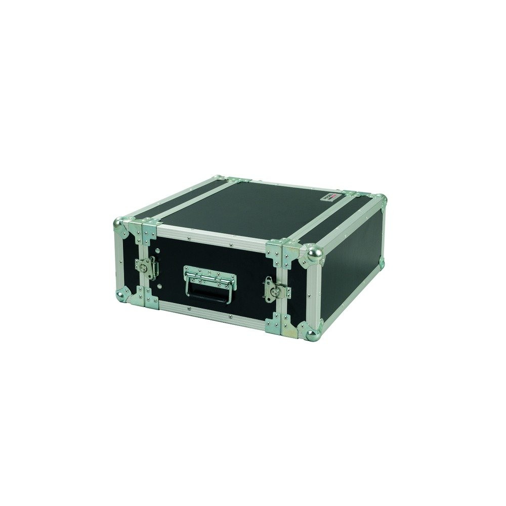 Flight case 3U a rack 19', profondità utile corpo 25cm.