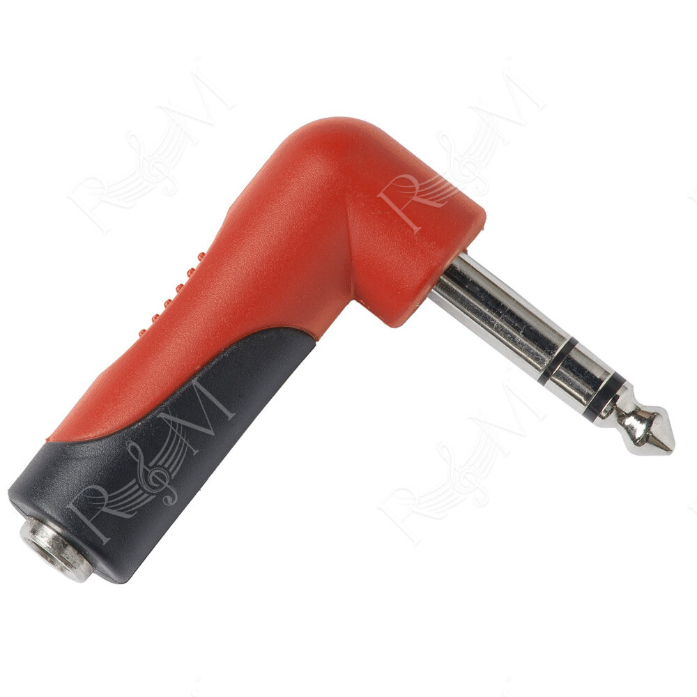 Nuovo adattatore spina 6,3 mm stereo > presa 3,5 mm stereo ad angolo.