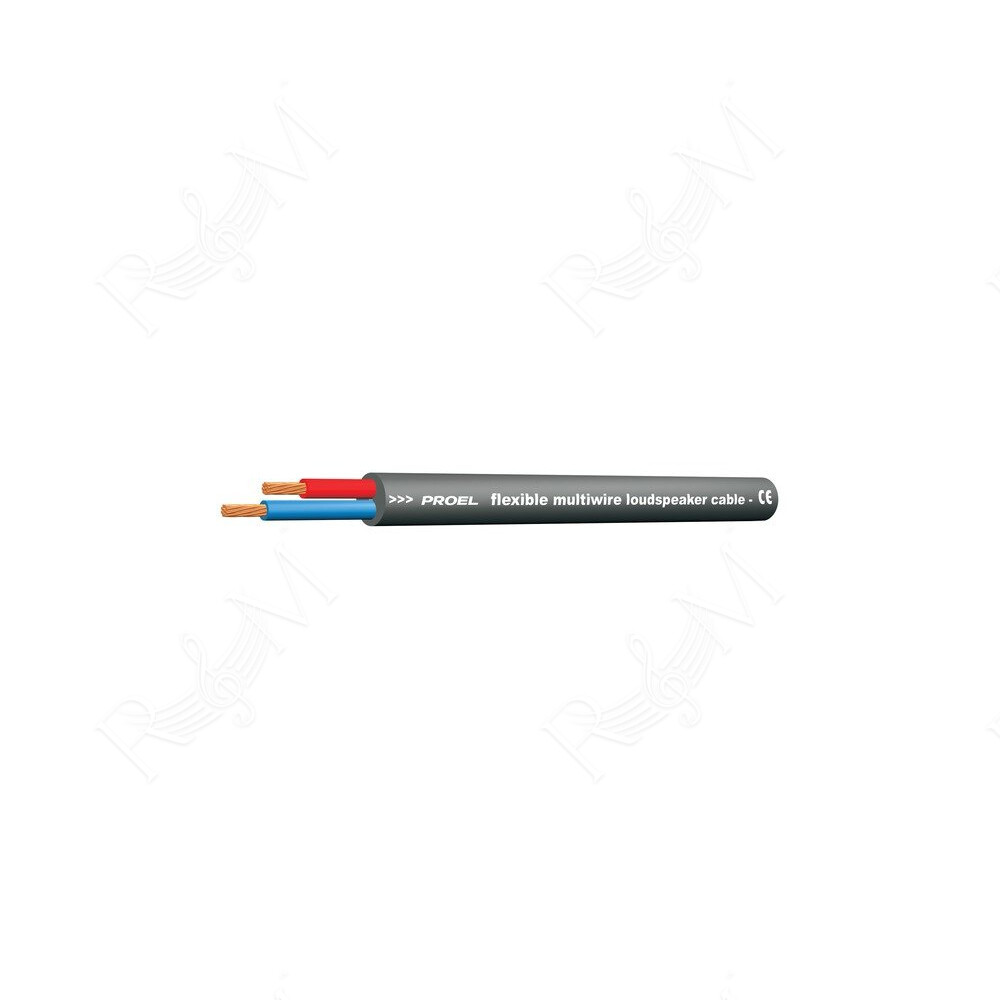 Cavo ultra-flessibile a 2 conduttori twistati per diffusori acustici passivi
