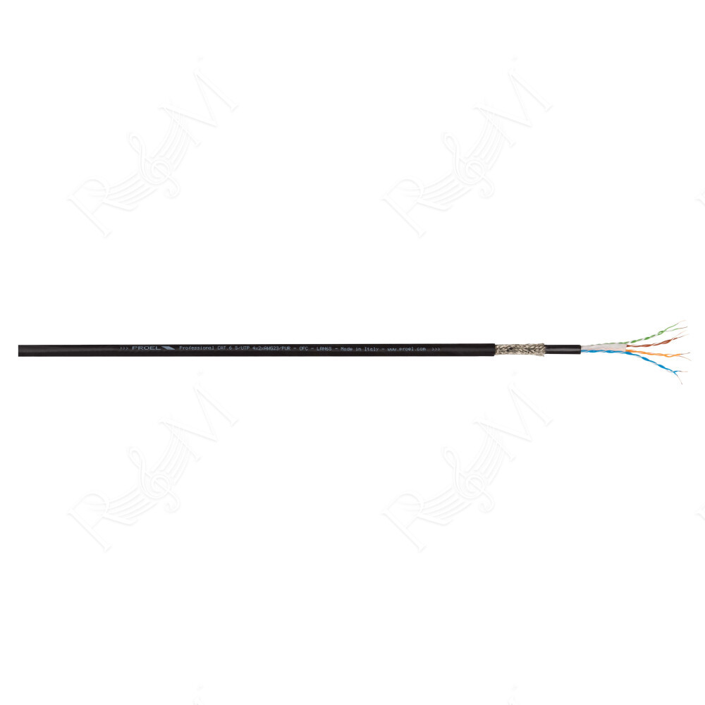 Cavo professionale per connessioni ethernet Cat6 S/UTP 4x2xAWG23/1