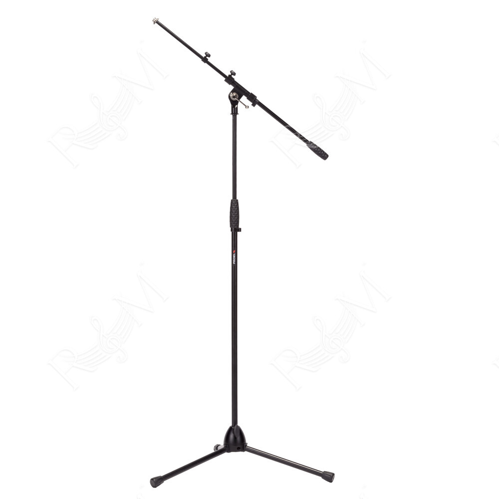 Asta professionale, con giraffa telescopica per microfono