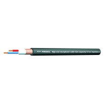 Cavo bilanciato “high-end” professionale per microfono con guaina esterna flessibile - O.F.C. (Oxygen Free Copper) - Sezione 2 x