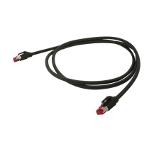 Cavo professionale PROEL LAN5S – Cat. 5e S-FTP - PUR, assemblato con connettori schermati RJ45 HIROSE serie TM21DP di alta quali