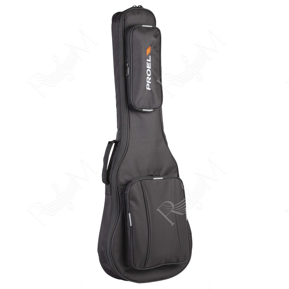 Borsa per chitarra Classica 3/4 in poliestere 600D antistrappo con imbottitura da 10mm. Disponibile nel colore nero.