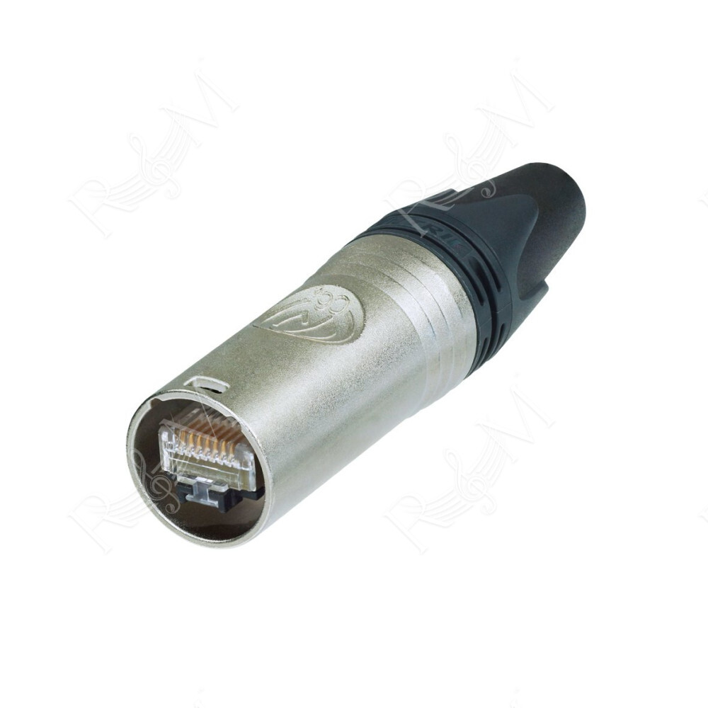 Connettore etherCON CAT6A, con sistema di connessione a crimpare conforme alla norme ISO/IEC 11801 e TIA/EIA 568-C.2.