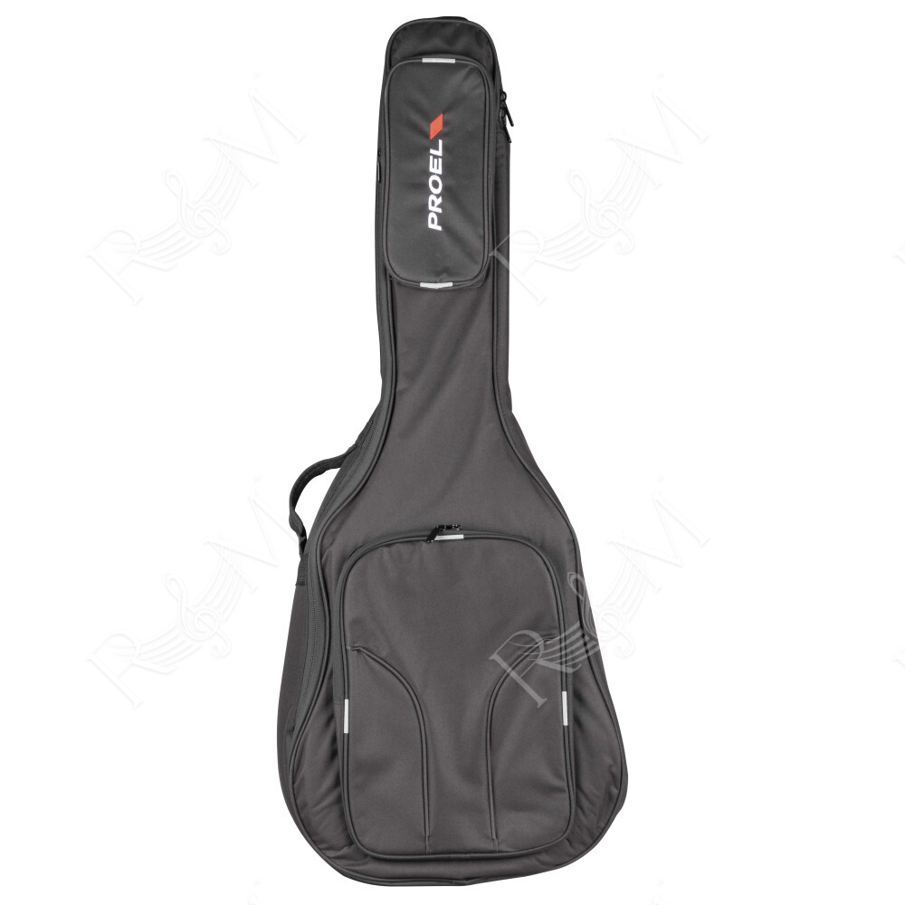 Borsa per chitarra Classica in poliestere 600D antistrappo con imbottitura da 20mm. Disponibile nel colore nero.