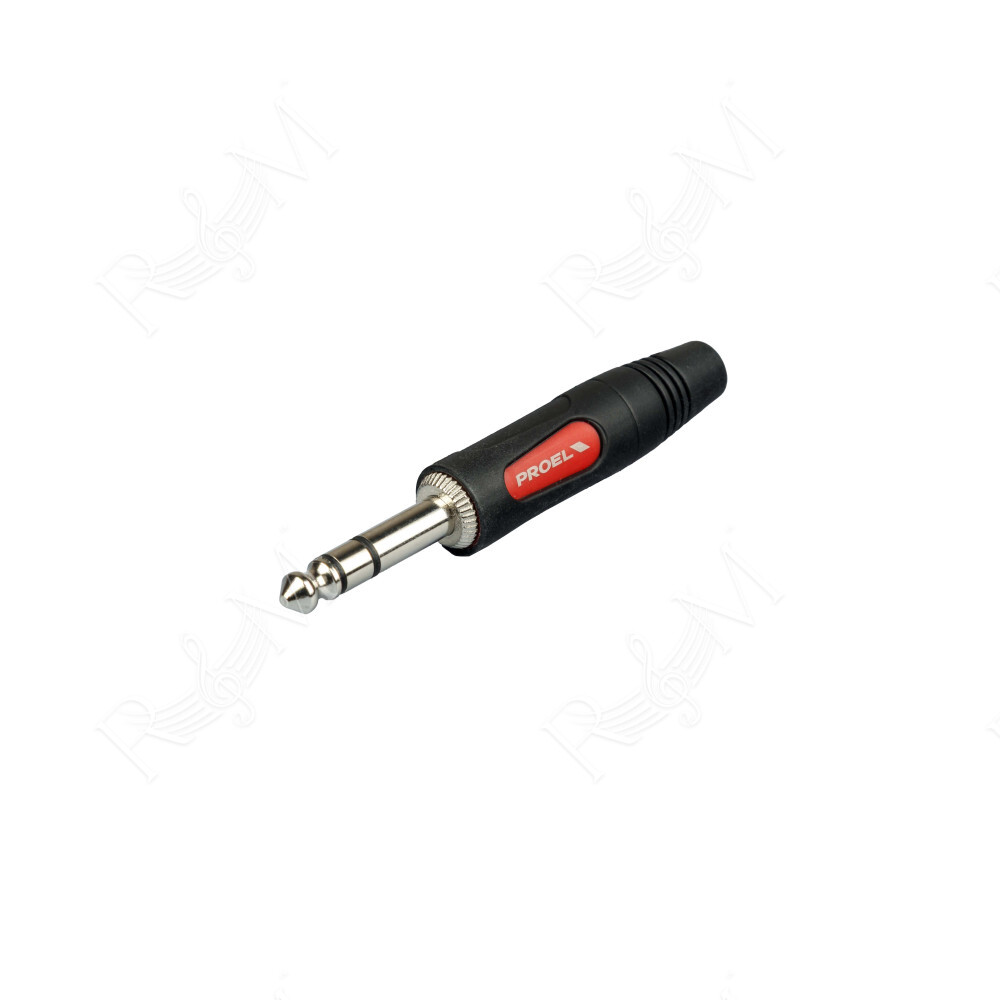 Connettore Jack Stereo (TRS) da 6,35 mm ideale per applicazioni audio bilanciate o stereo come cuffie, strumenti e sistemi di co