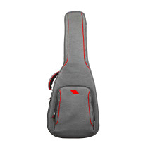Borsa professionale imbottita per chitarra Acustica rivestita in nylon 1000D "idrorepellente". Disponibile nel colore grigio