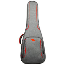 Borsa professionale imbottita per chitarra Elettrica rivestita in nylon 1000D "idrorepellente". Disponibile nel colore grigio.