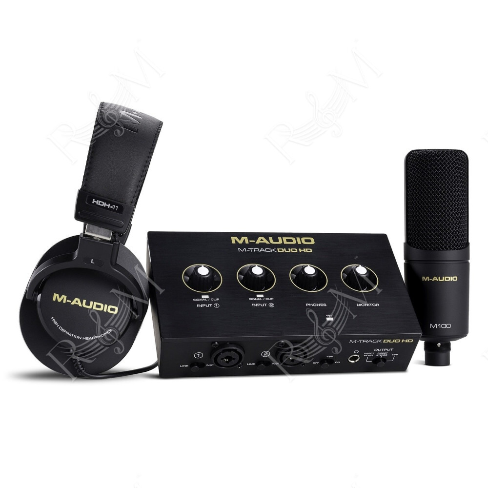 M-Audio M-Track Duo Hd Producer Pack Promo