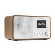 Avio DAB+Radio BT, FM TFT White